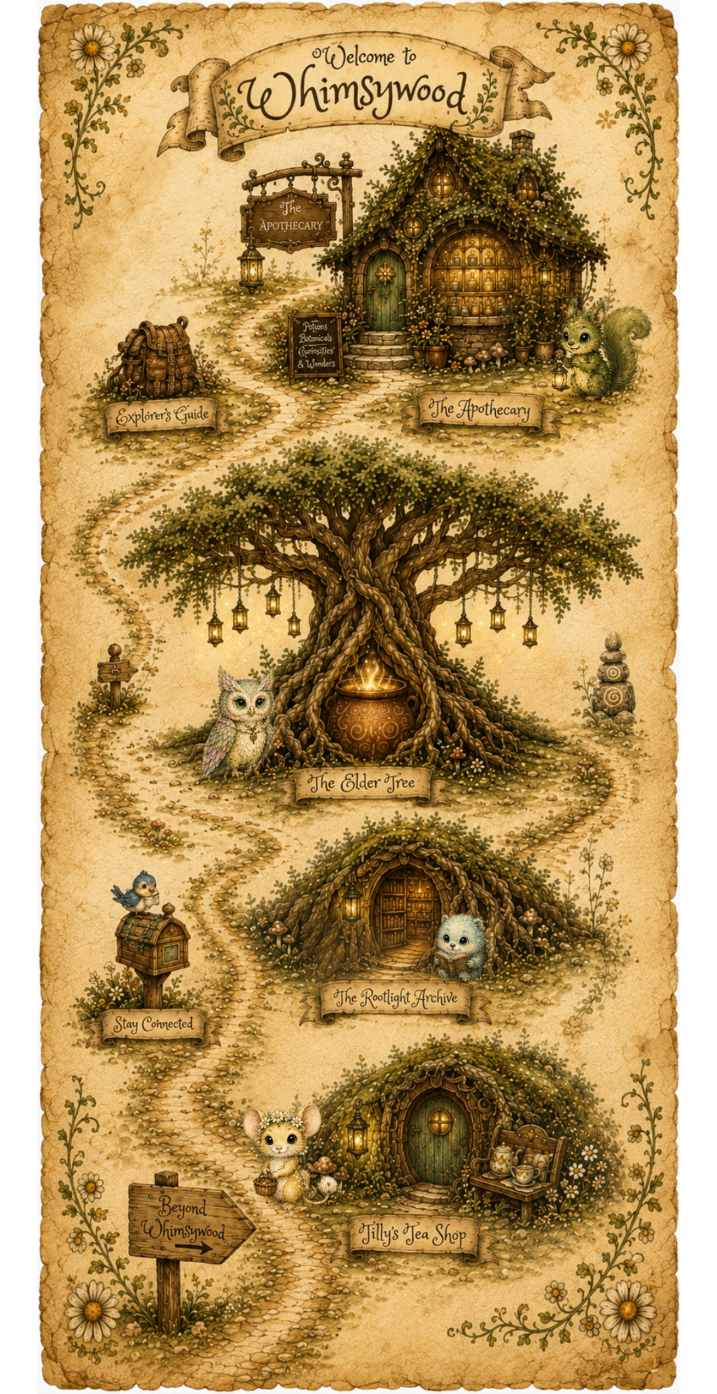 Map of Whimsywood