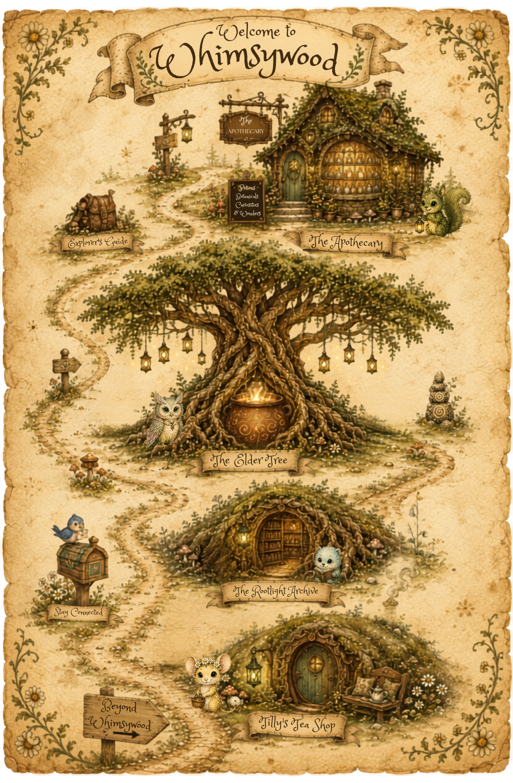 Map of Whimsywood